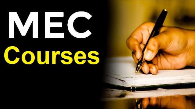 MEC Course Career Opportunities
